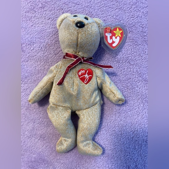TY Maple the Bear BEANIE BABY IN PACKAGE - Picture 4 of 8